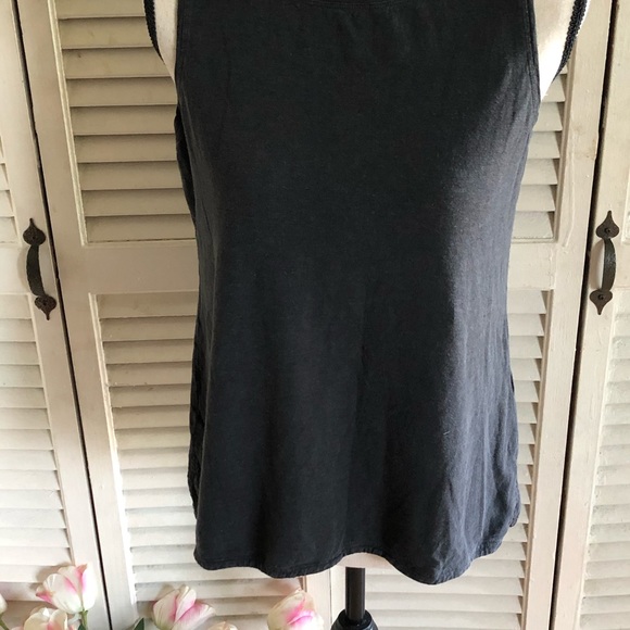 Eileen Fisher Basic Gray Sleeveless Tank Top XS - Picture 3 of 7